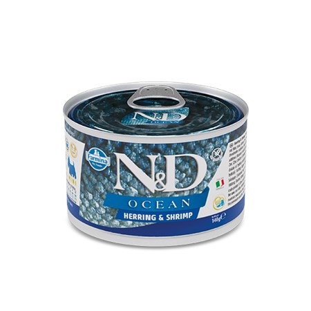 farmina n d umido ocean dog adult aringa e gamberi 140 gr