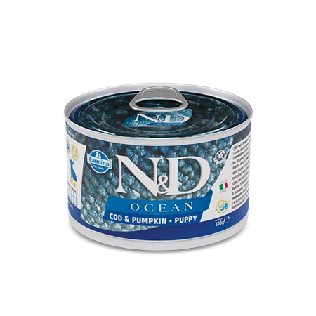 Farmina N/D Umido Ocean Dog Puppy Merluzzo e Zucca 140 Gr in Cani
