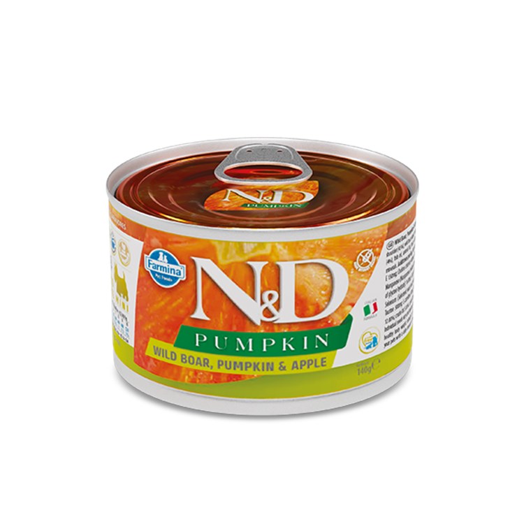 Farmina N/D Umido Pumpkin Dog Adult Cinghiale e Mela 140 Gr