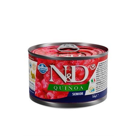 farmina nd umido quinoa dog adult senior 140 gr