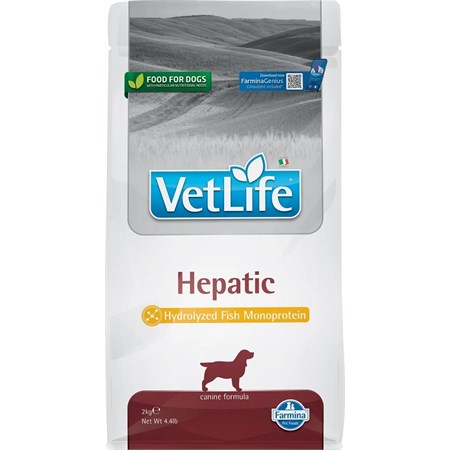 farmina vet life hepatic 2 kg per cani
