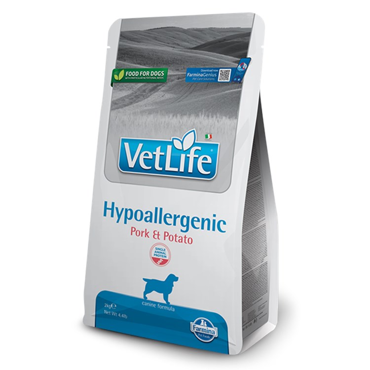 Farmina Vet Life Hypoallergenic Maiale e Patate 12 kg Per Cani DA