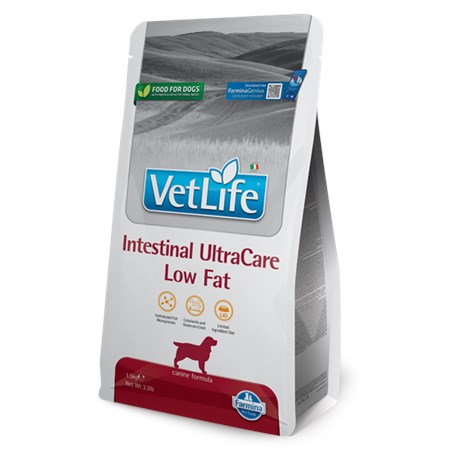 farmina vet life intestinal ultra care low fat 10 kg danneggiato