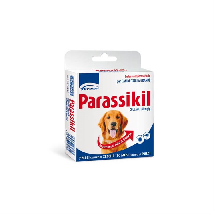 Formevet Parassikil Collare Antiparassitario 65 cm Per Cane Tagli