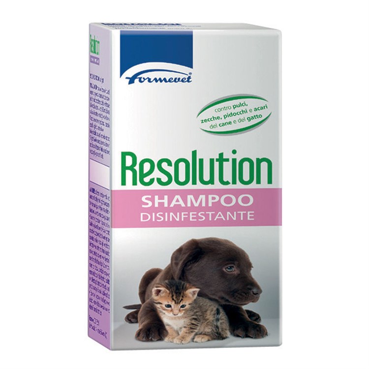 Formevet Resolution Shampoo Antiparassitario 200 ml Per Cani e Gatti