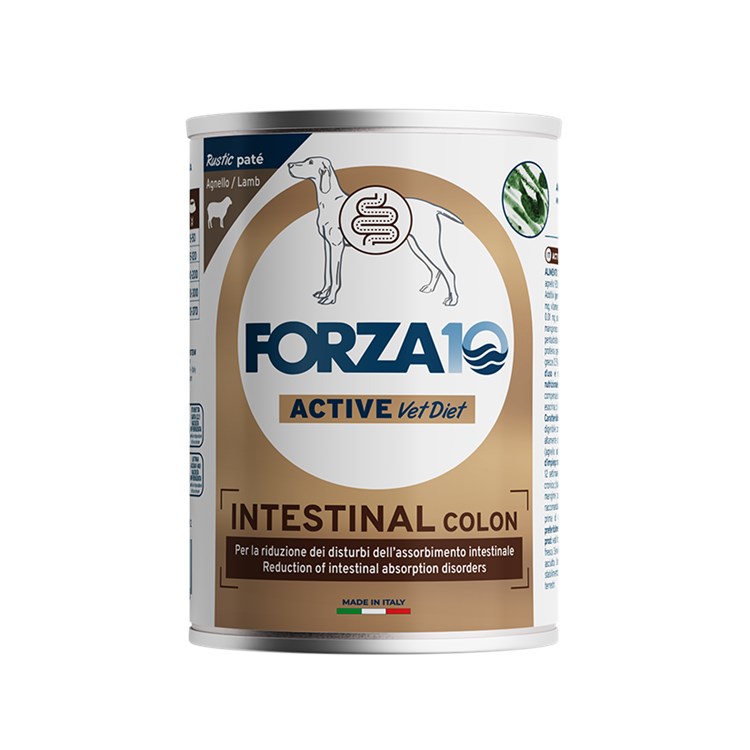Forza 10 Active Intestinal Colon Agnello 390 Gr Barattolo Umido Per Cani