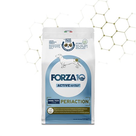 forza 10 active vet diet mini toy periaction 1 5 kg crocchette per cani