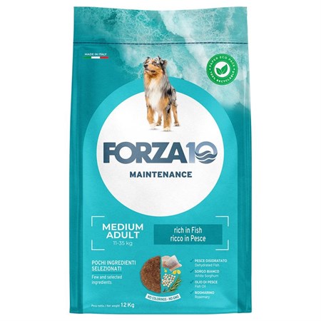 forza 10 adult medium maintenance fish 12 5 kg pesce per cani