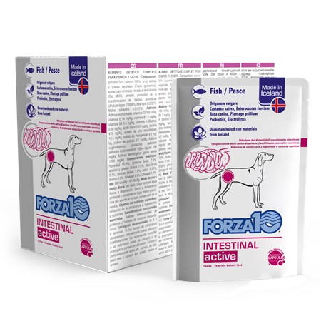 forza 10 intestinal active pesce 100 gr busta umido cane