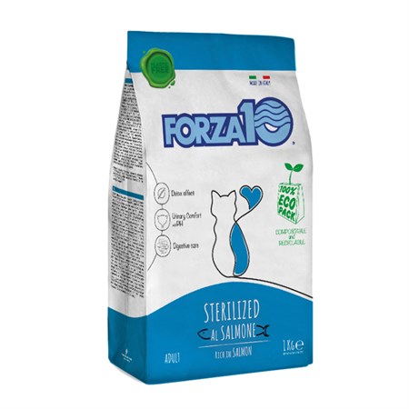 forza 10 maintenance adult sterilized salmone 350 gr gatti sterilizzati