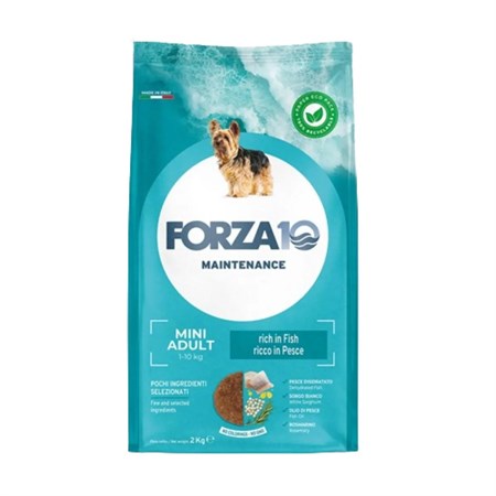 forza 10 mini adult pesce 4 kg crocchette per cani