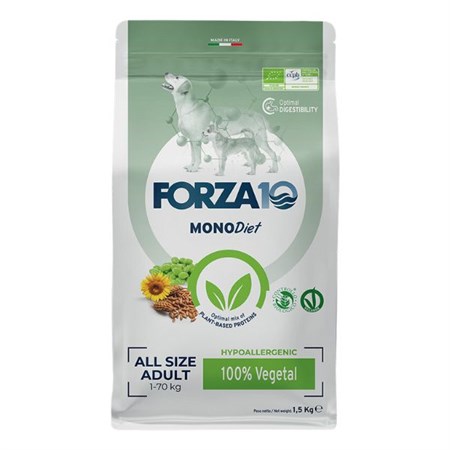 forza 10 vegetal alghe bio all breeds 10 kg per cani