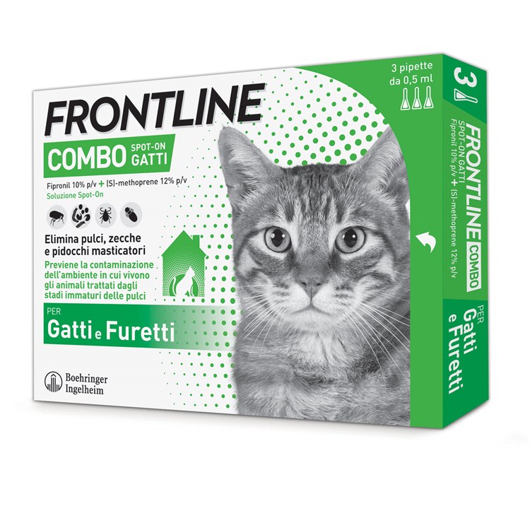 Frontline Combo Gatti 6 Pipette da 0,5 ml