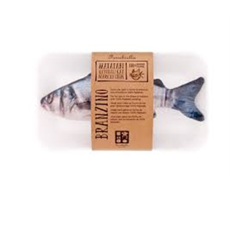 fuss dog ferribiella branzino gioco per gatti