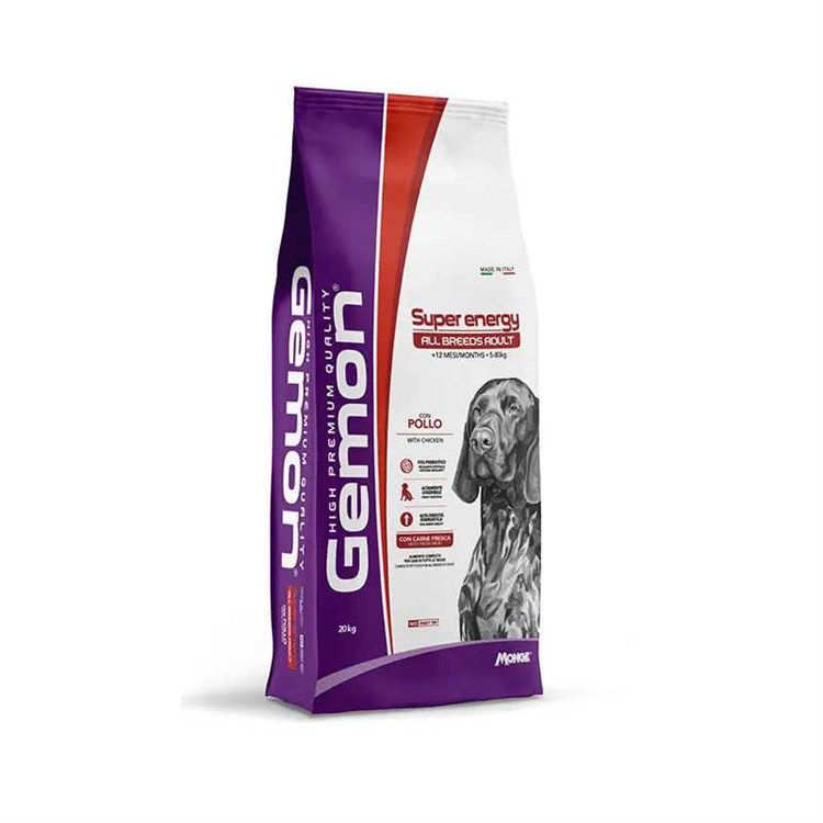 Gemon Adult All Breed Super Energy 20 kg Cani DANNEGGIATO