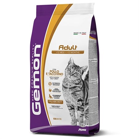 gemon adult complete pollo tacchino 1 5 kg secco gatti