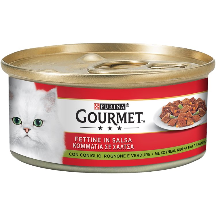 Gourmet fettine 195 gr Coniglio verdure e rognone