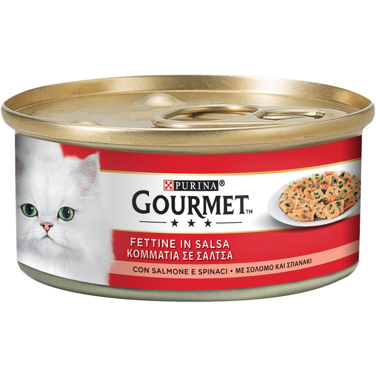 Gourmet fettine 195 gr Spinaci e salmone