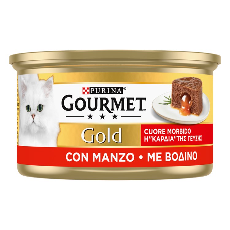 Gourmet gold Cuore Morbido 85 gr Manzo