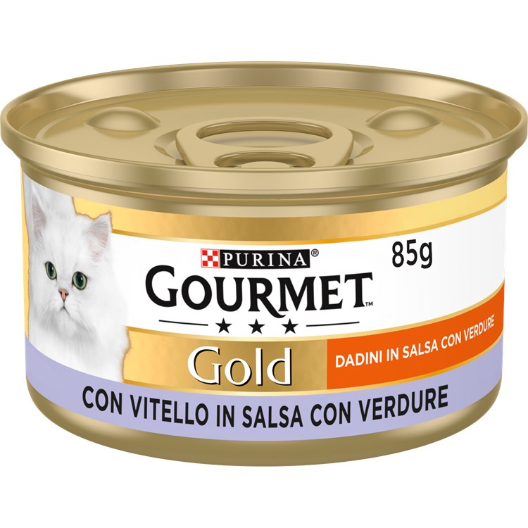 Gourmet gold dadini 85 gr Vitello e verdure