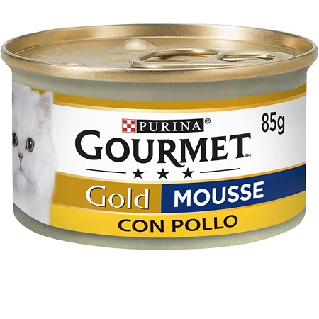 gourmet gold mousse 85 gr pollo
