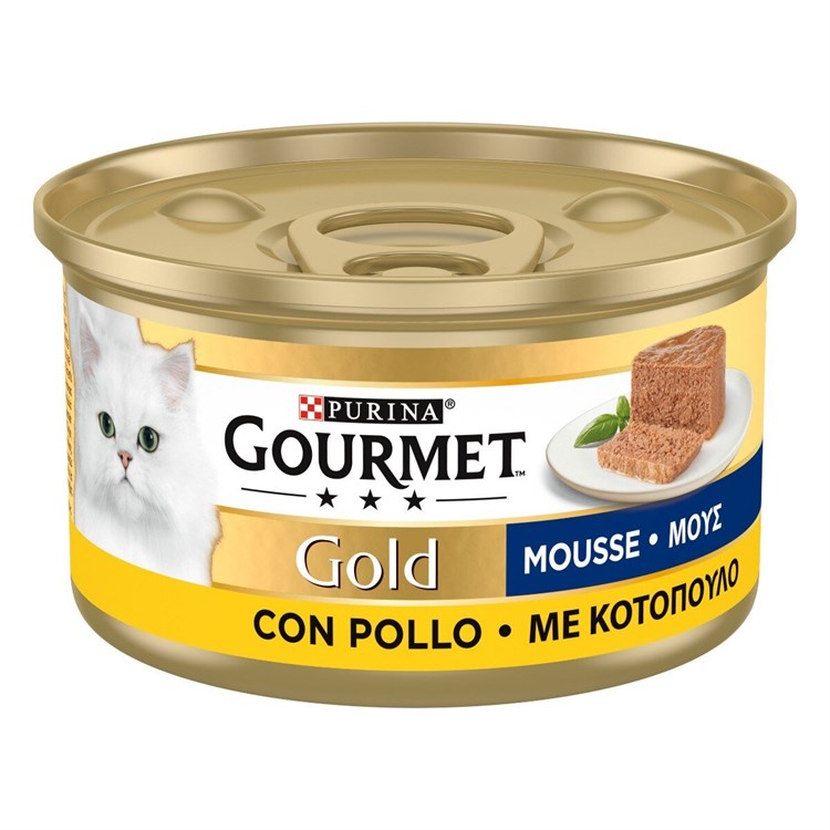 Gourmet gold mousse 85 gr Pollo
