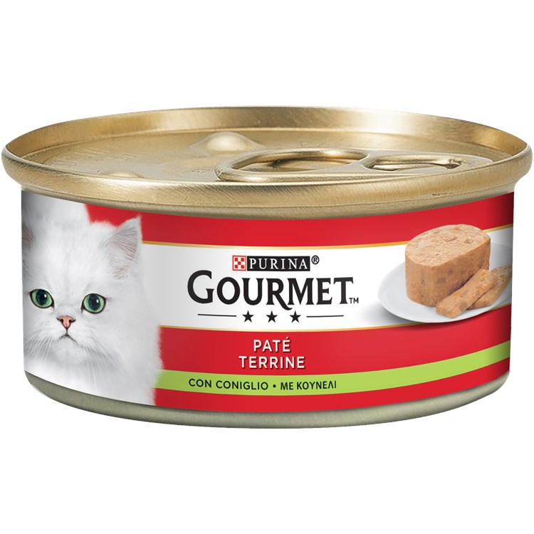 Gourmet pate' 195 gr Coniglio