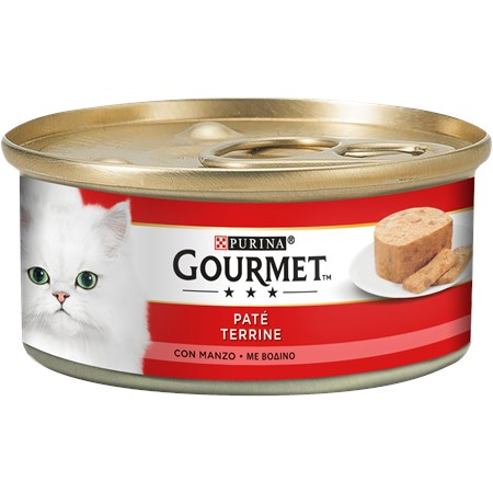 gourmet pate 195 gr manzo