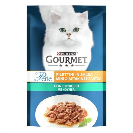 gourmet perle 85 gr coniglio