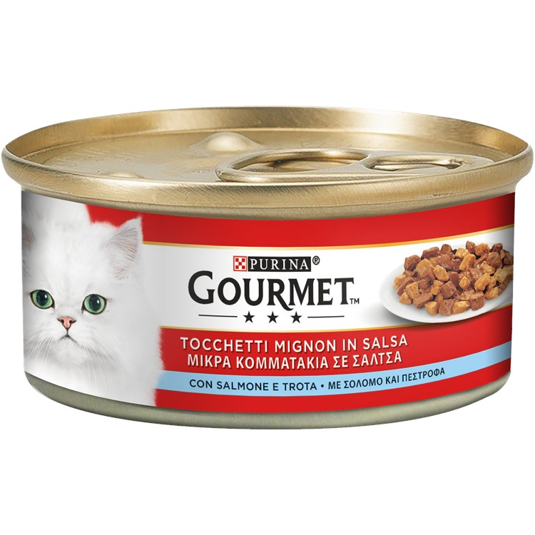 Gourmet Tocchetti Mignon 195 gr Salmone e trota