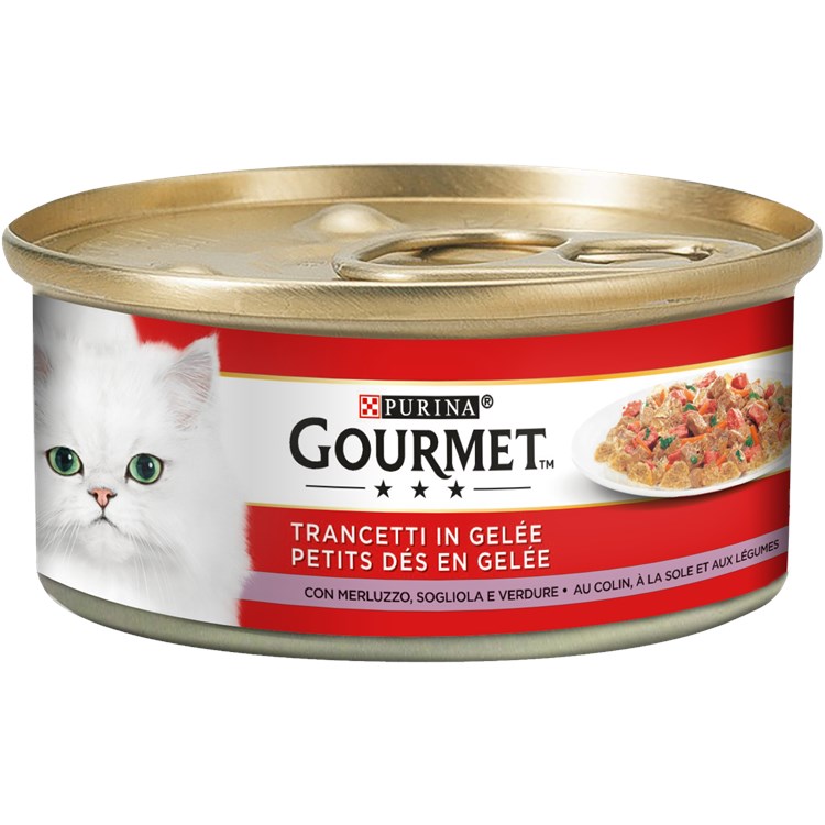 Gourmet Trancetti 195 gr Sogliola merluzzo e verdure