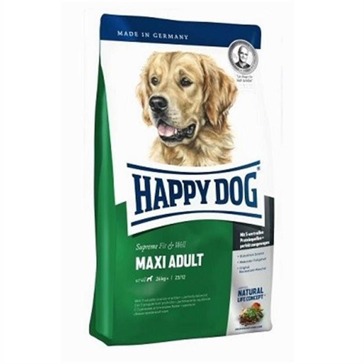 Happy Dog Cane Supreme Fit e Well Maxi Adult 14 Kg DANNEGGIATO
