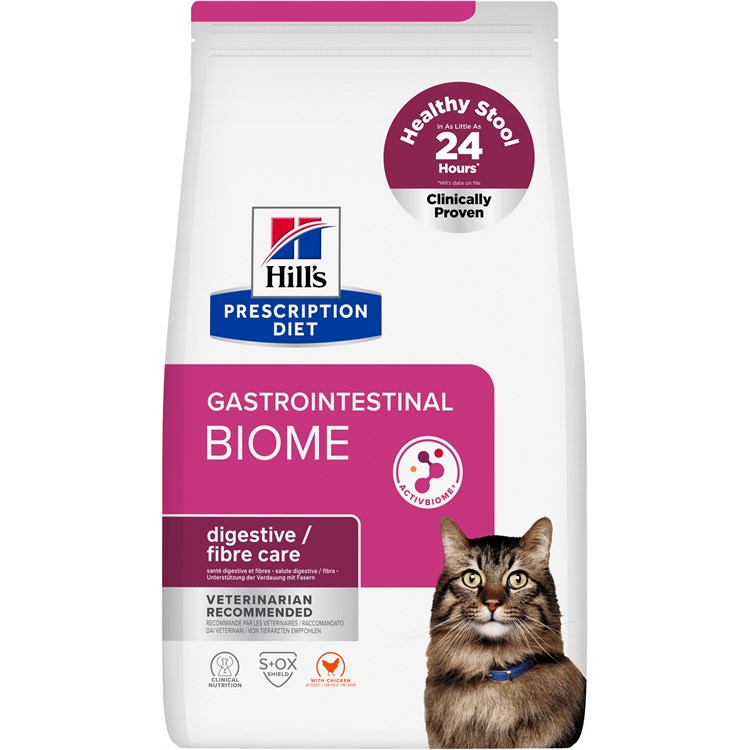 Hill's Prescription Diet GASTRO INTESTINAL Biome 3 kg Secco per Gatti
