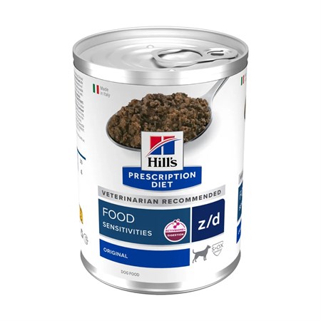 hill s prescription diet z d food sensitives 370 gr umido cane