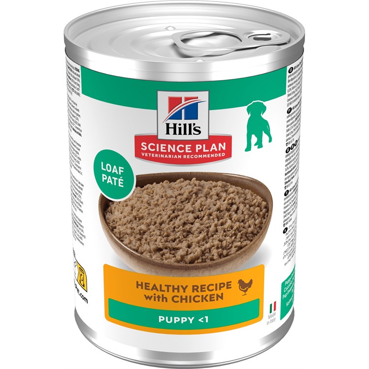 Hill's Science Plan Cane Puppy Pollo 370 gr Barattolo Umido Cane