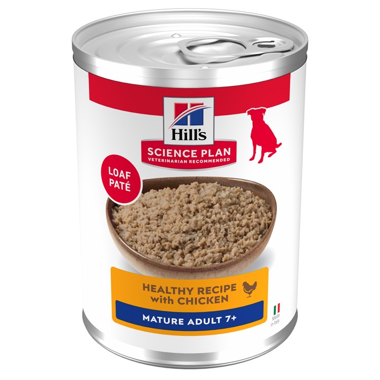 Hill's Science Plan Cane Umido Mature 7+ 370 gr Per Cani Anziani