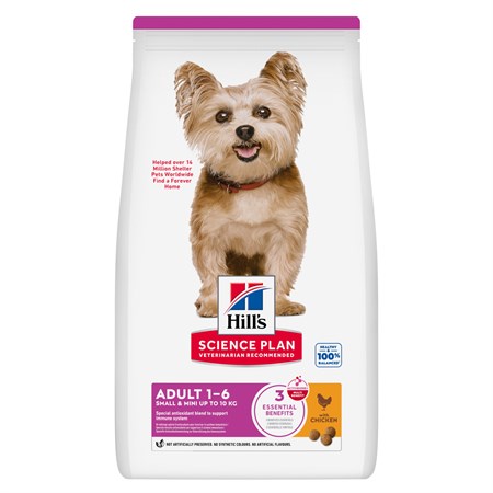 hill s science plan small mini adult con pollo 6 kg