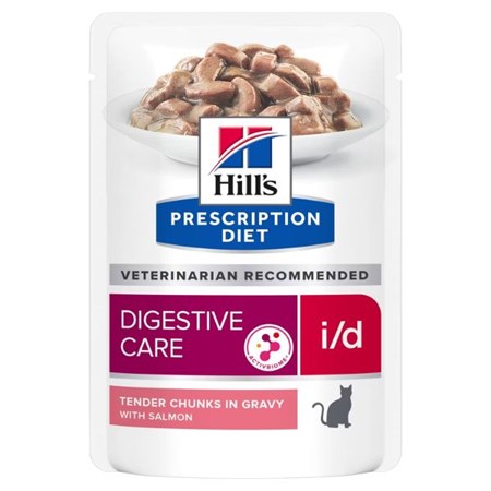 hill s diet i d salmone digestive care 85 gr umido gatto