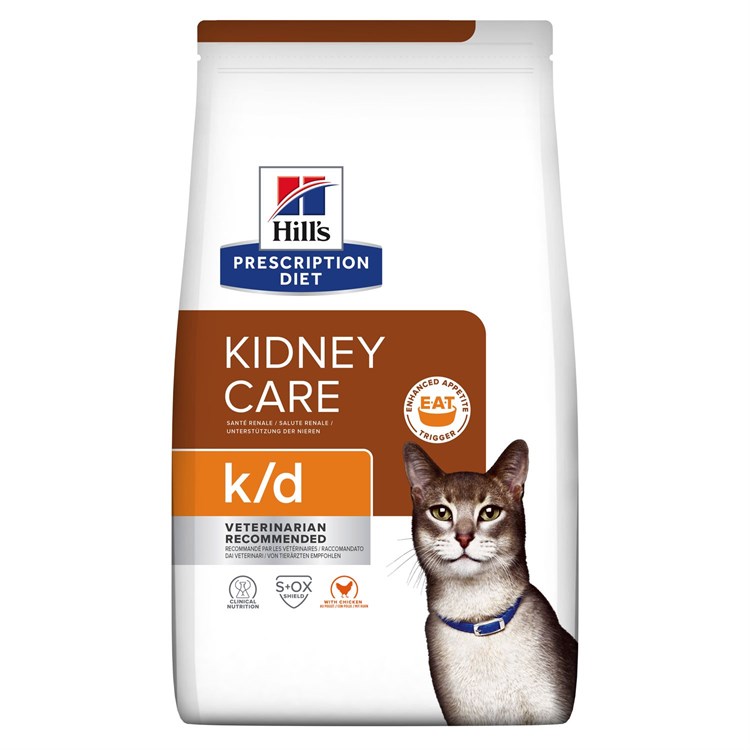 Hill's Diet K/D Kideny Care 1,5 Kg Cibo Secco Gatto