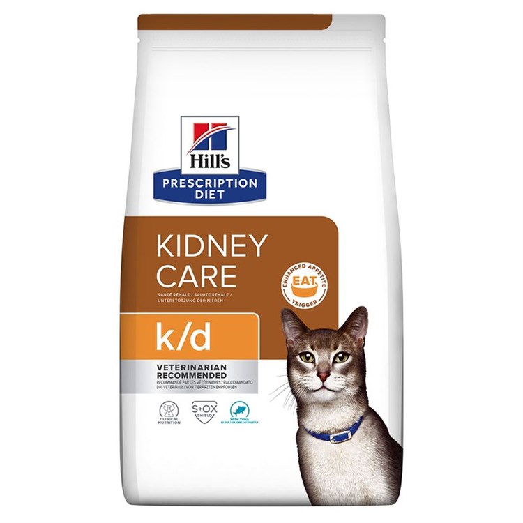 Hill's Diet K/D Kidney Care Tonno 3 Kg Cibo Secco Gatto