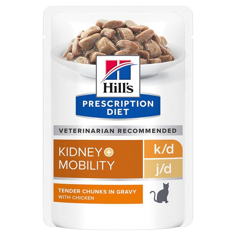Hill's Diet K/D + Mobility Joint 85 gr Umido Gatto SCADENZA PROD 