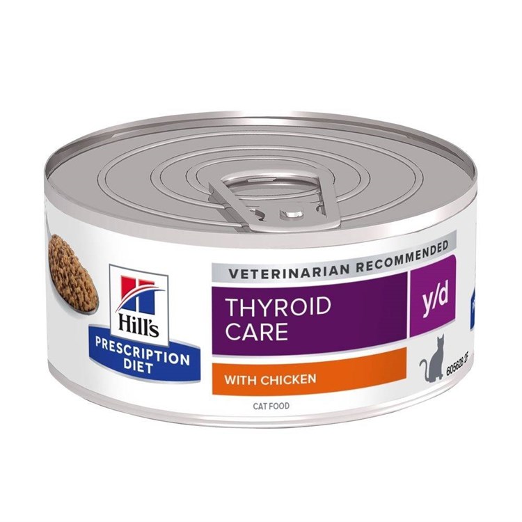 Hill's Diet Y/D Thyroid Care 156 gr Umido Gatto