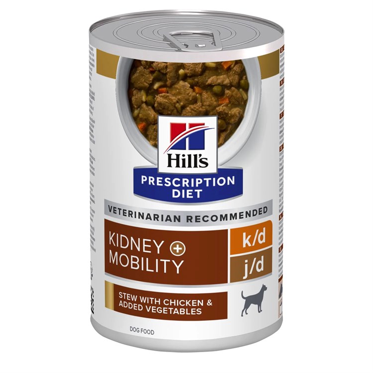Hill's K/d + Mobility Stew 354 gr Spezzatino Pollo e Verdure Umido Per Cane