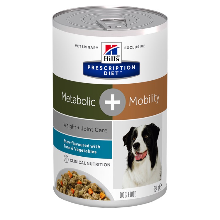 Hill's Metabolic + Mobility Stew 354 gr Spezzatino Tonno e Verdure Umido Per Cane