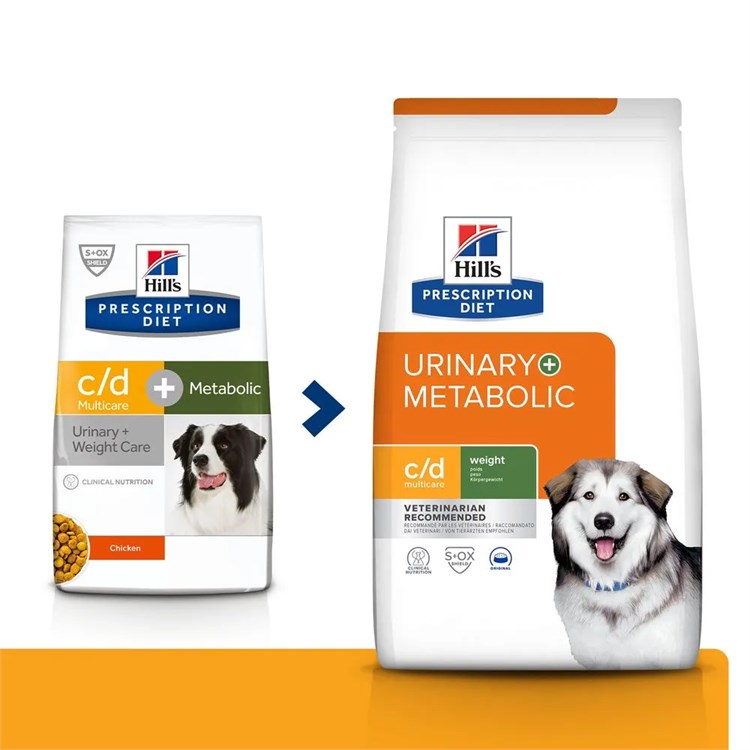 Hill's Prescription Diet C/D Urinary + Metabolic 12kg DANNEGGIAT