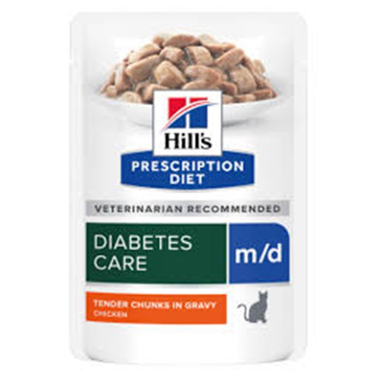 Hill's Prescription Diet M/D Diabetes Care 85 gr Bustina per Gatt
