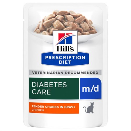 hill s prescription diet m d diabetes care 85 gr bustina per gatti