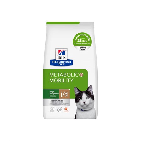 hills prescription diet metabolic mobility pollo 15 kg per gatto