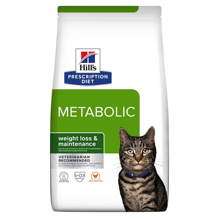 Hill's Prescription Diet Metabolic Pollo 8 kg per Gatto