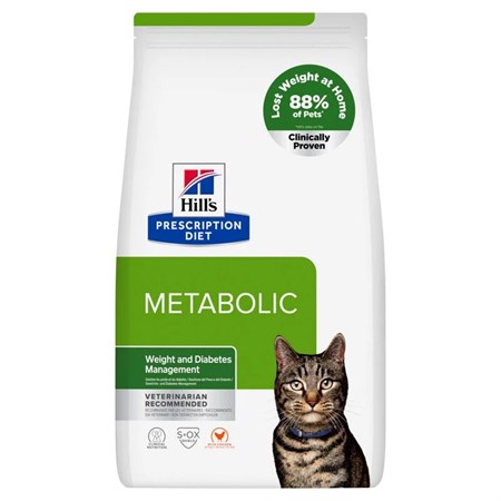hills prescription diet metabolic pollo 8 kg per gatto